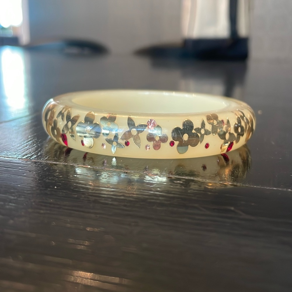 LOUIS VUITTON Inclusion Bangle Bracelet - Yellow, Excellent condition